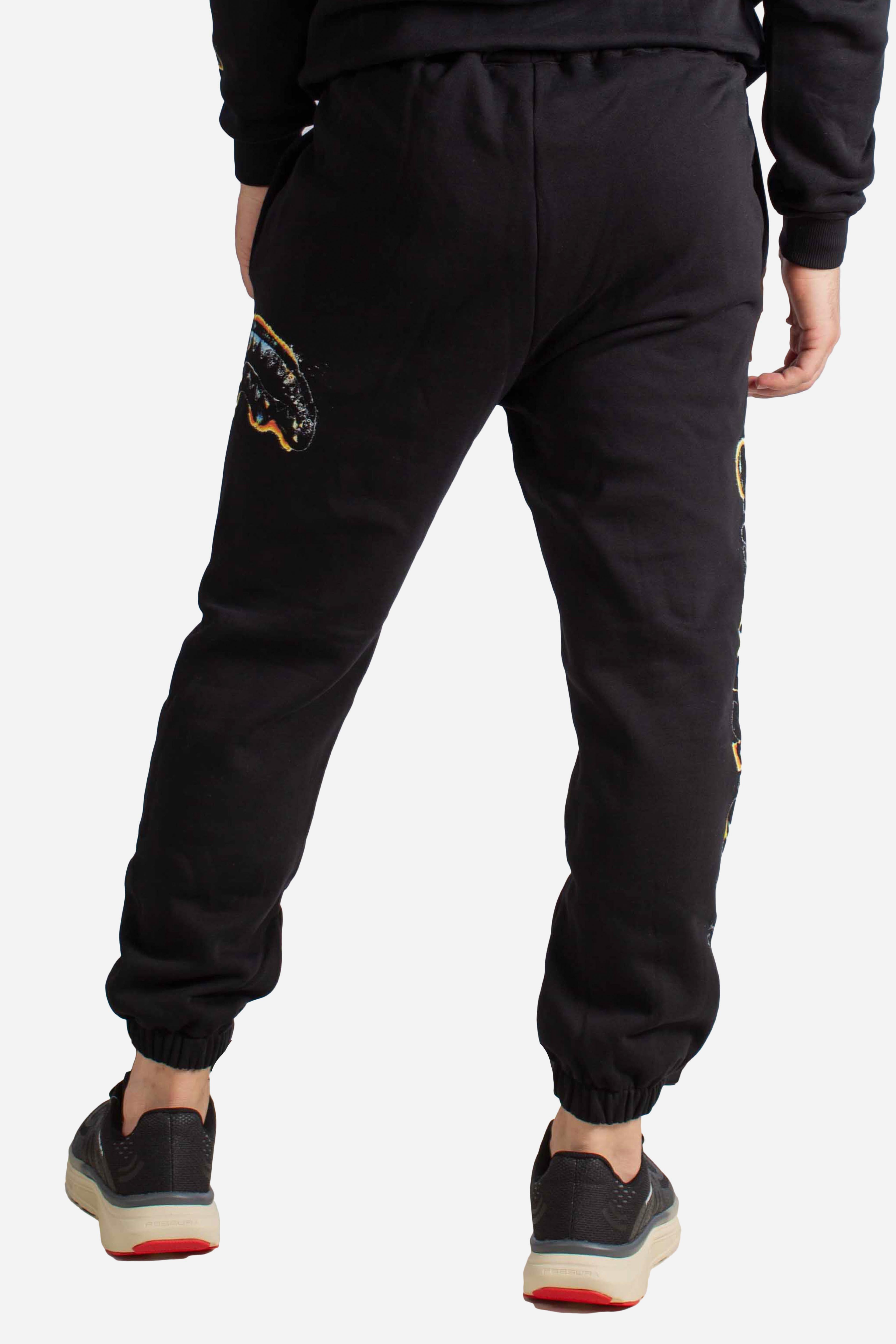 Pantalone felpa oxidized shark pants black SP794GBLKSBLACK SPRAYGROUND