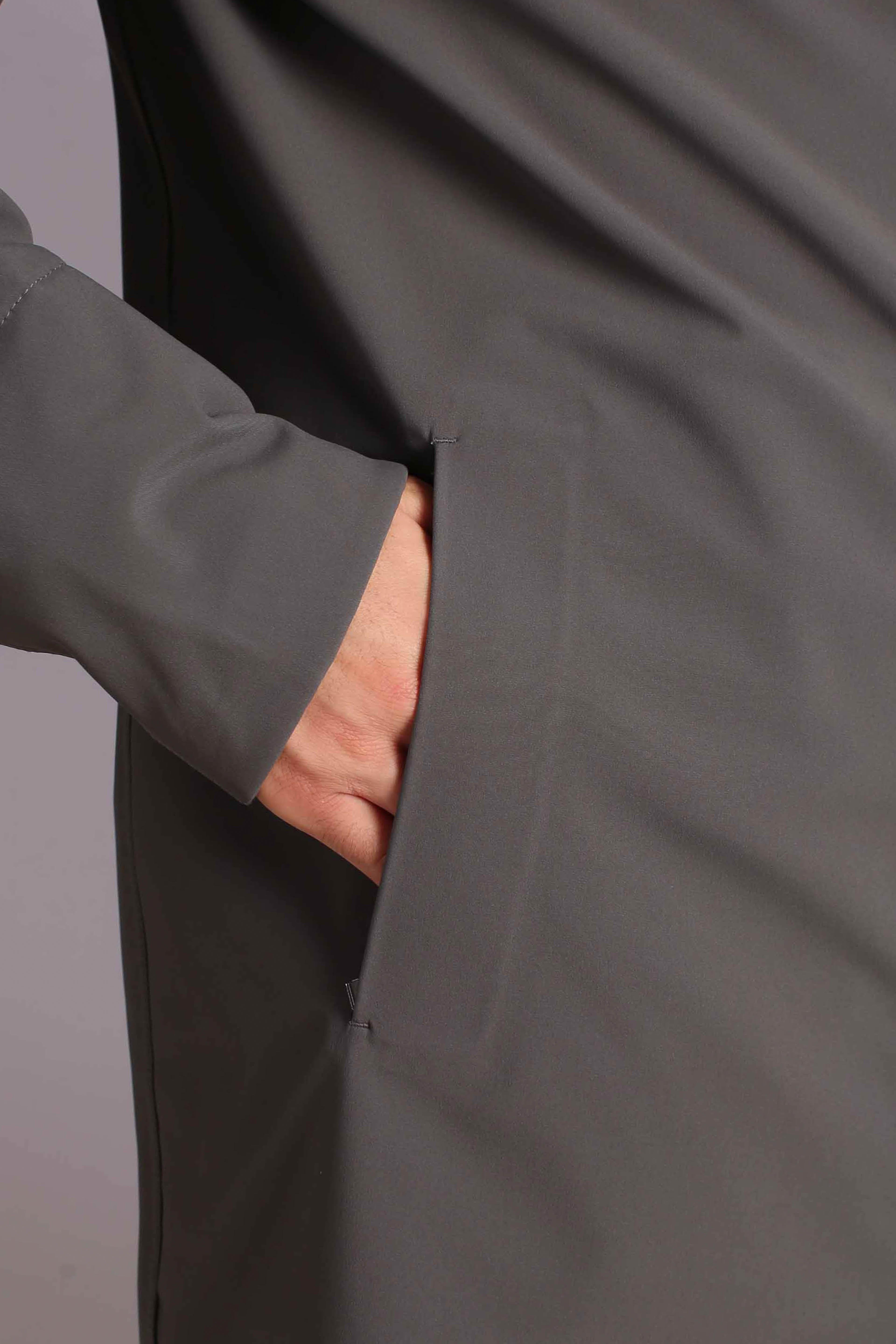 Giacca media Marlyn Bonded Grey shadow dk - blue depth K7126UWBCI K-WAY