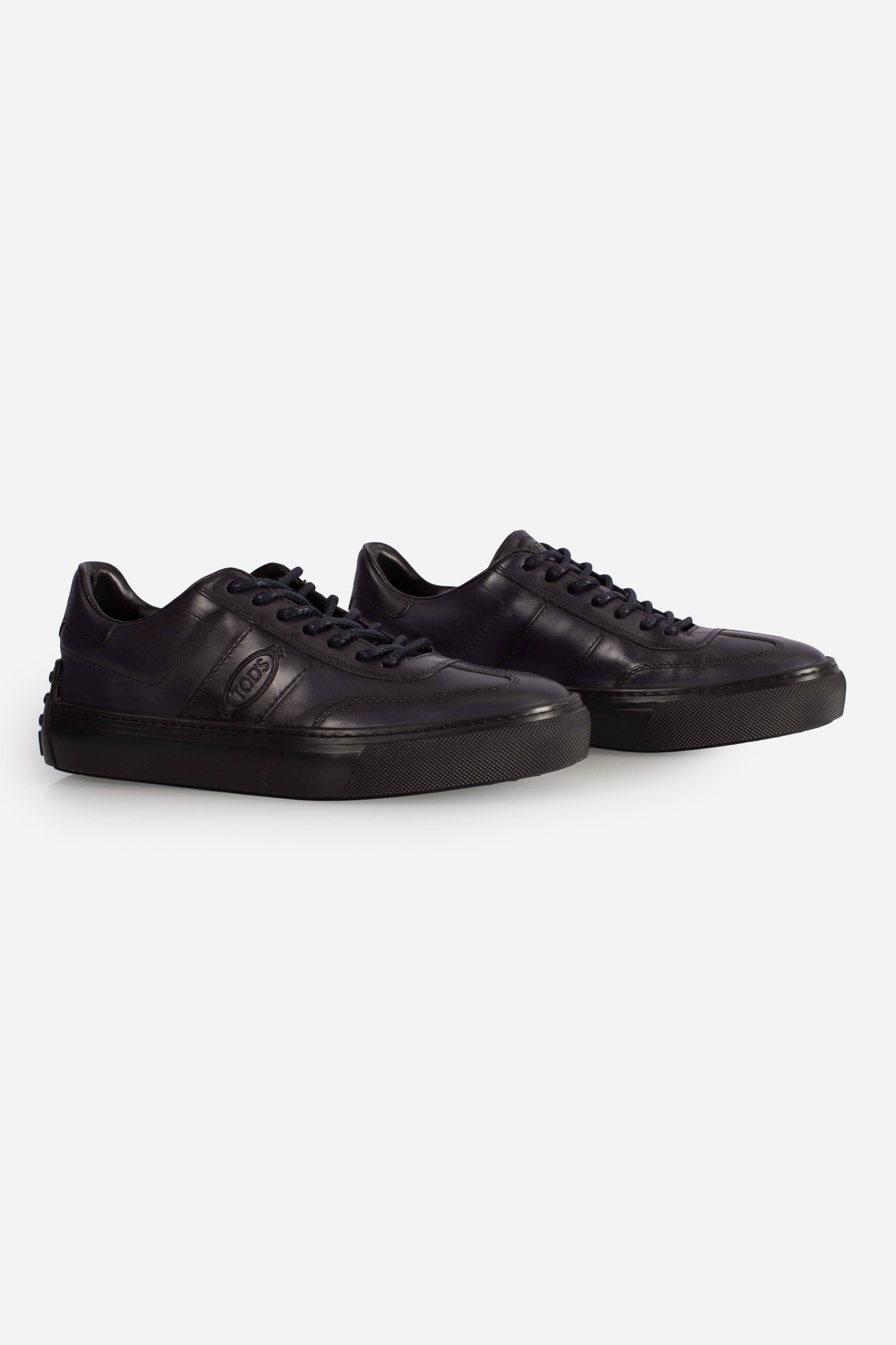Sneakers in Pelle blu scuro XXM03E0GC50S96U802 TOD'S