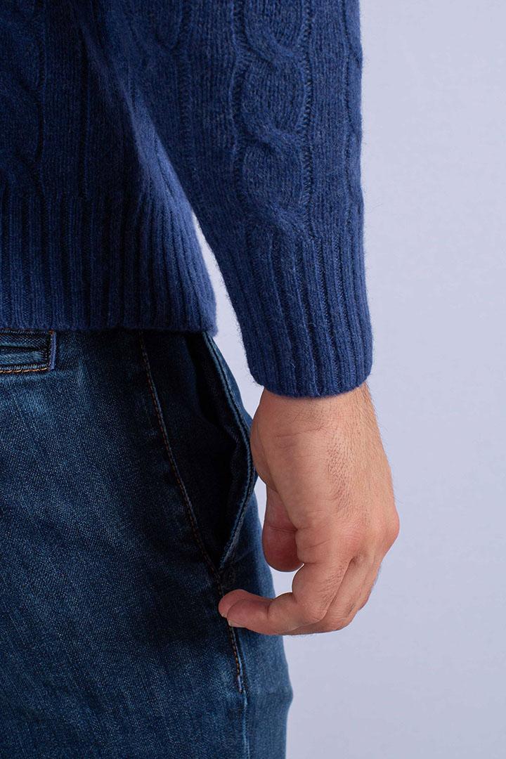 Maglia in lana e cashmere navy 710876762017 POLO RALPH LAUREN