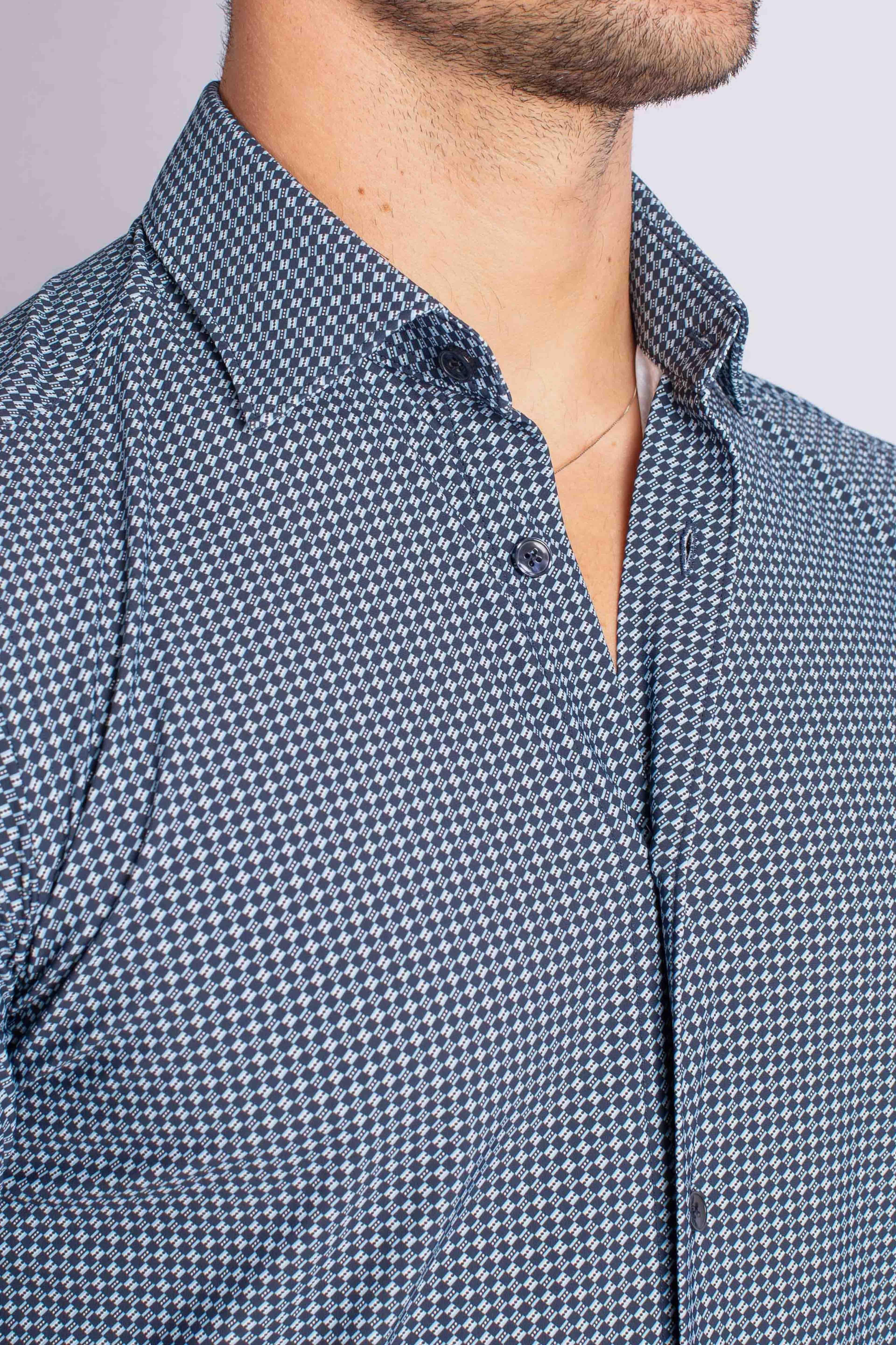 Camicia tecnica navy blue AR26WT22CANEP95 200 NAVY BLUE ARCHIVIUM