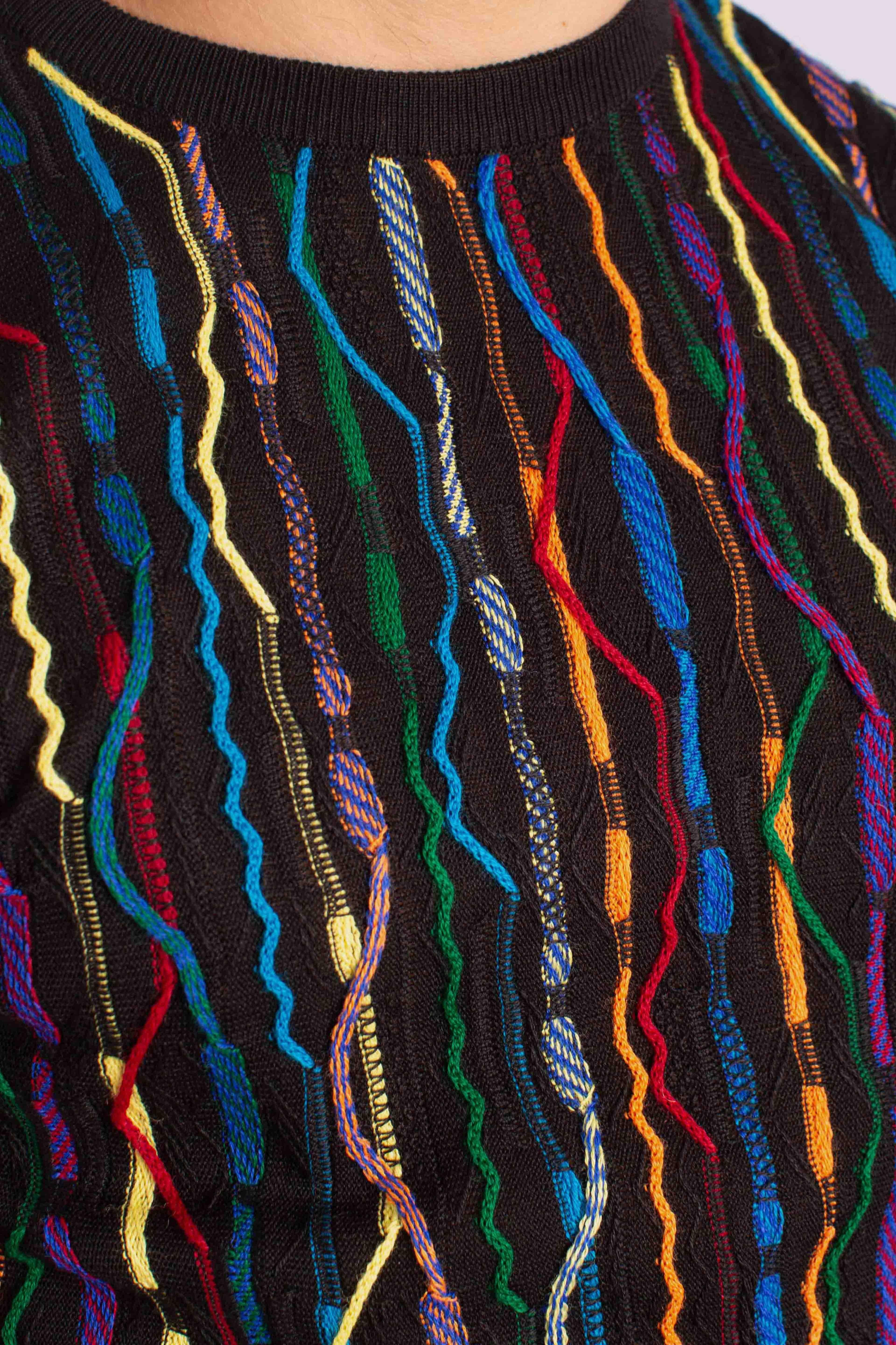 Maglia Uomo Multicolor nero 32090810G0992 LORENZONI