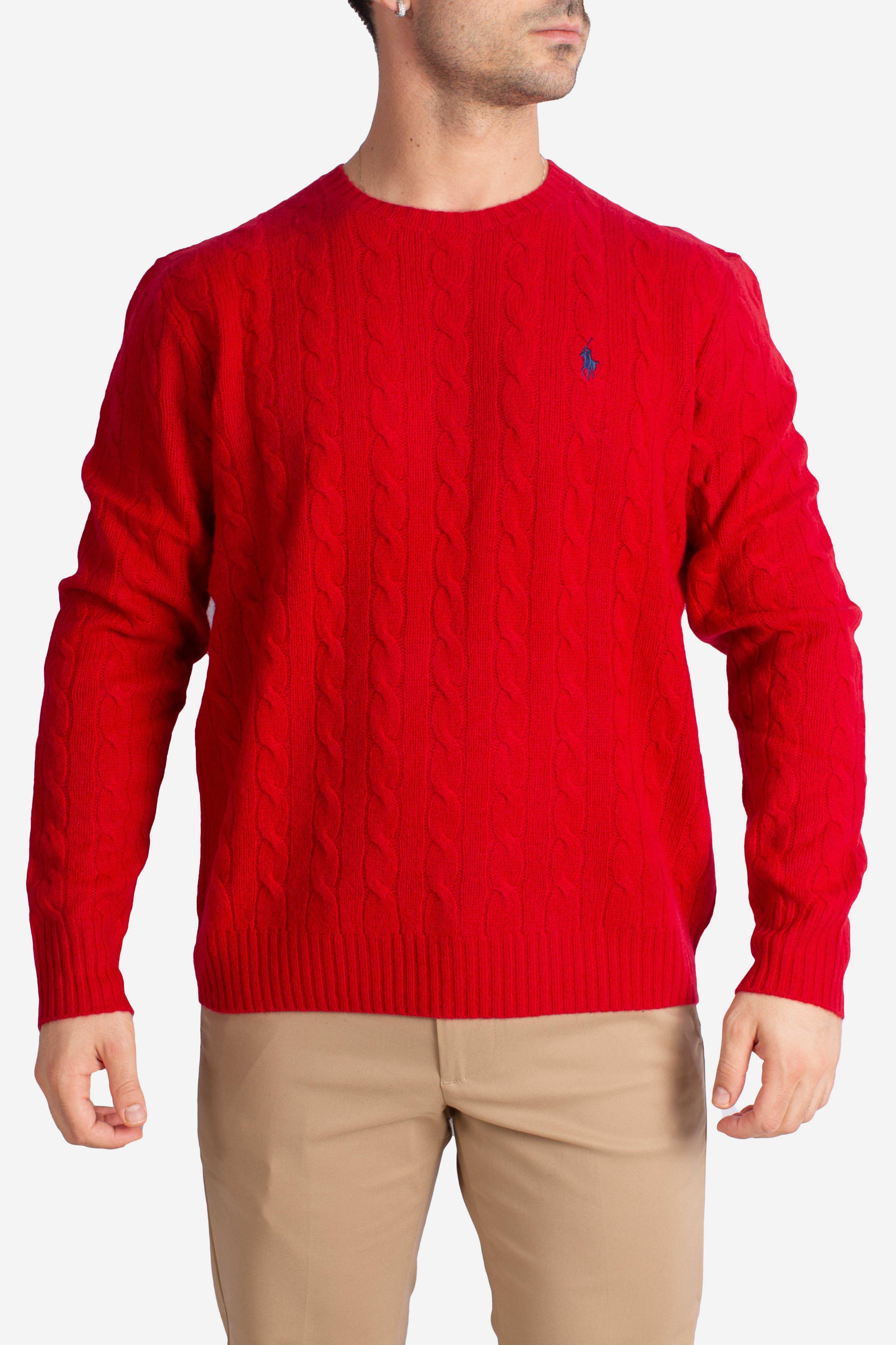 Maglia in lana e cashmere red 710876762006 POLO RALPH LAUREN