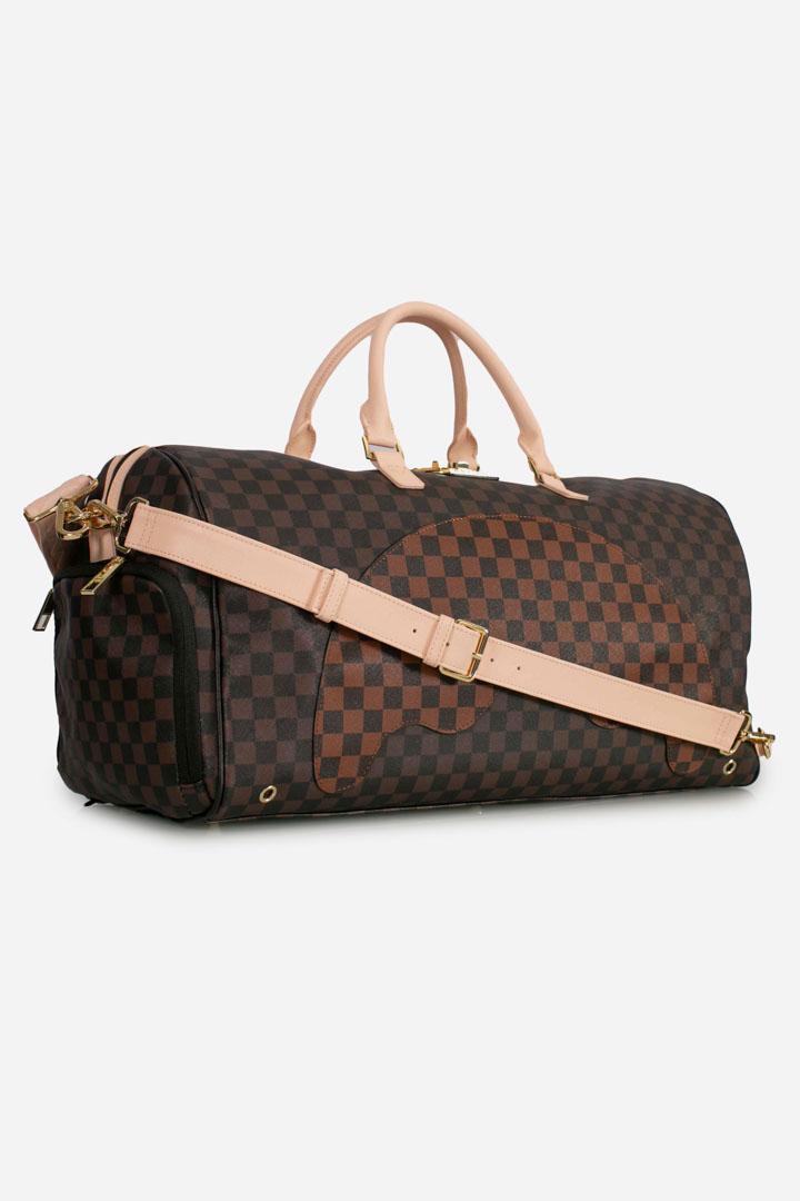 Borsone boujee strap duffel 910D7461NSZBROWN SPRAYGROUND