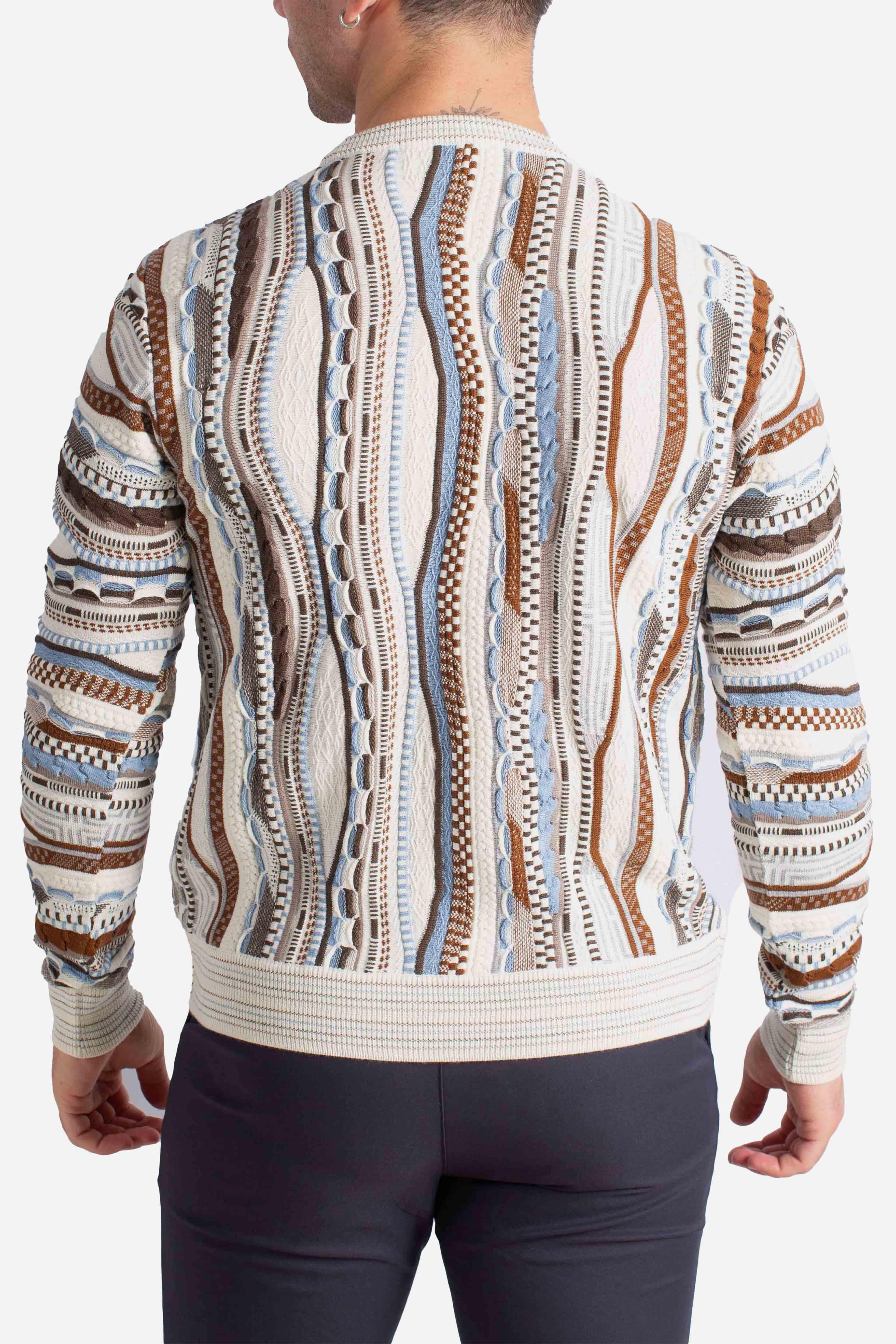 Maglia Uomo Multicolor white 32090510G0300 LORENZONI