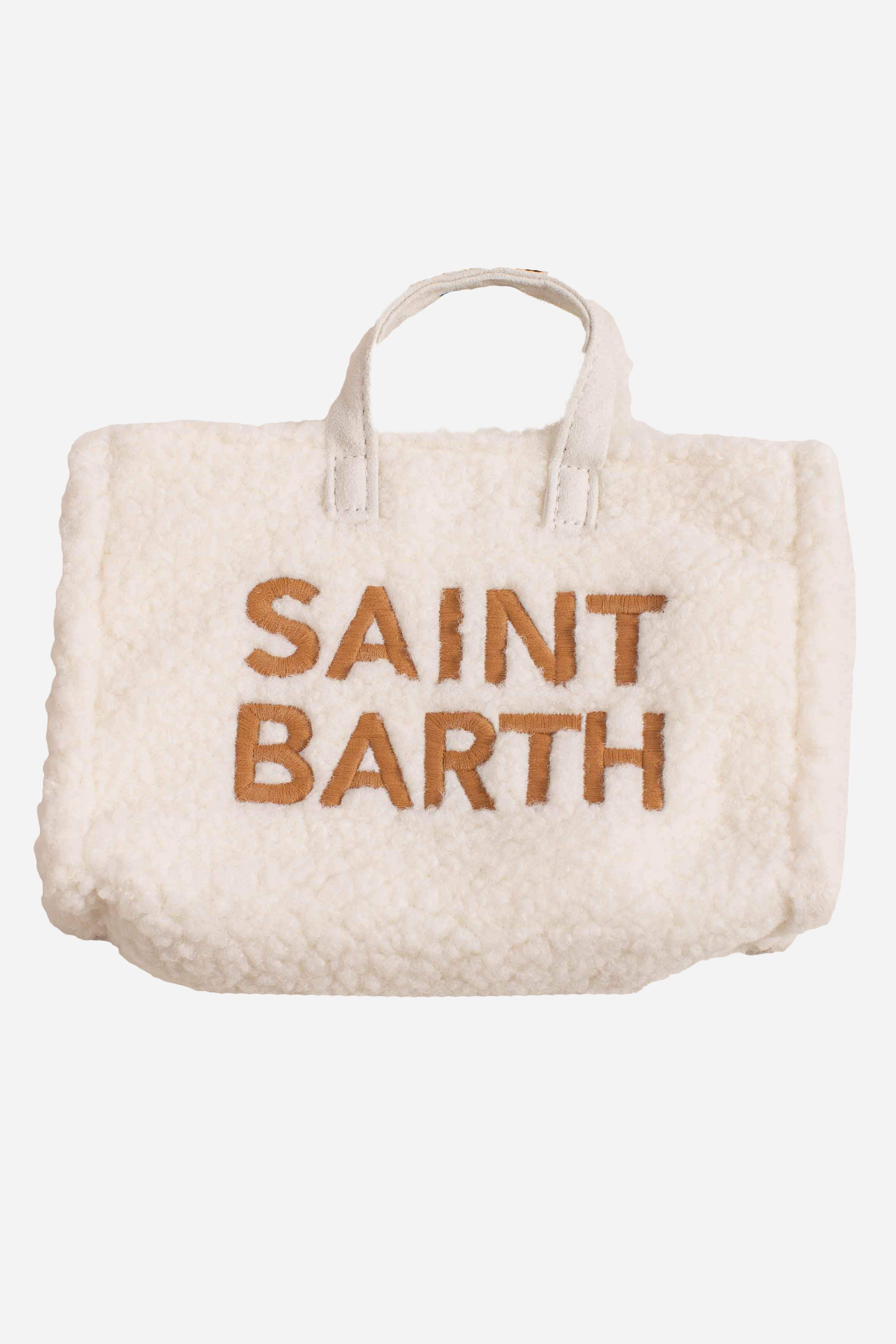 Phone Bag in ecopelliccia panna PHONE00401493I MC2 SAINT BARTH