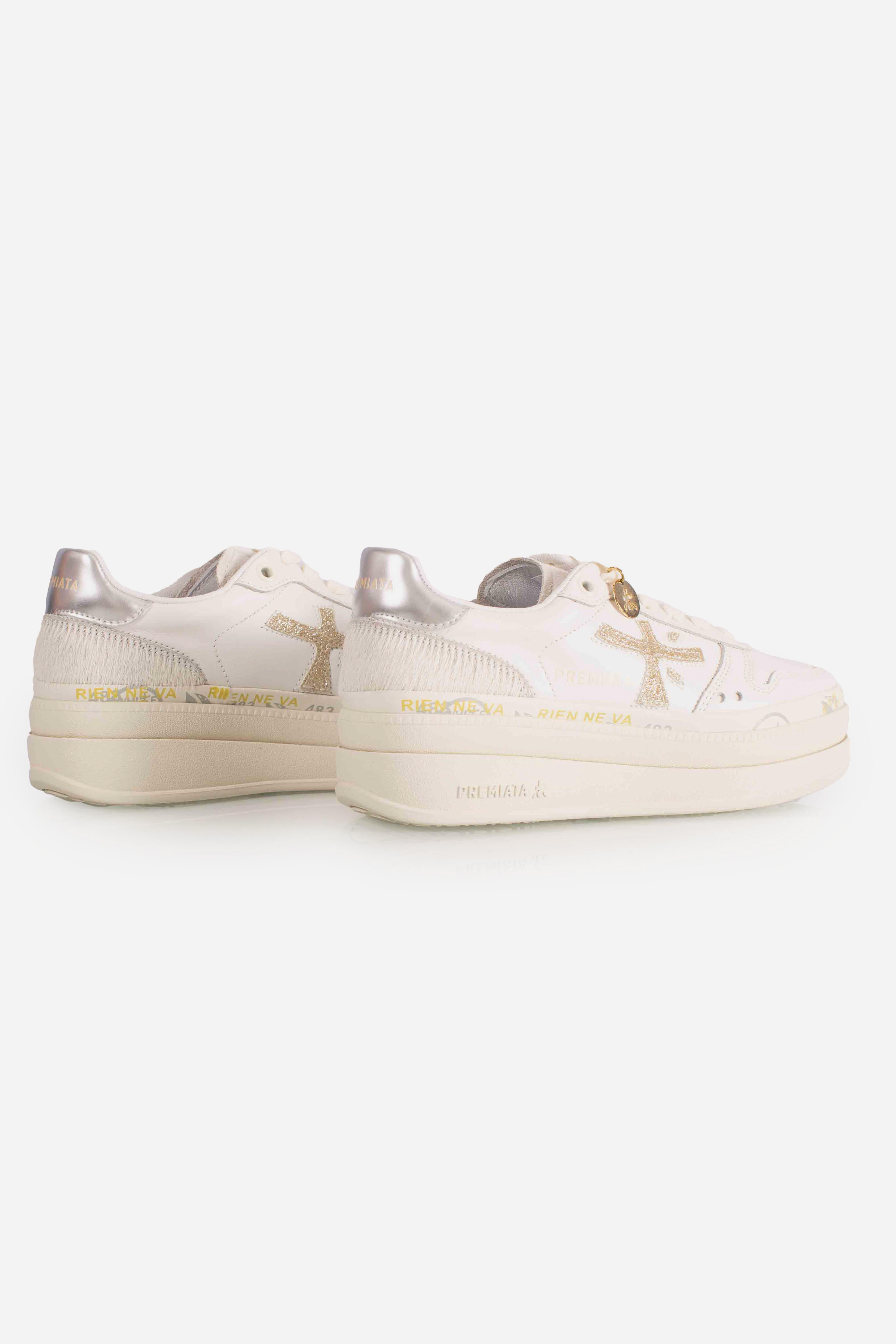 sneakers MICOL 7750 white MICOL7750 PREMIATA