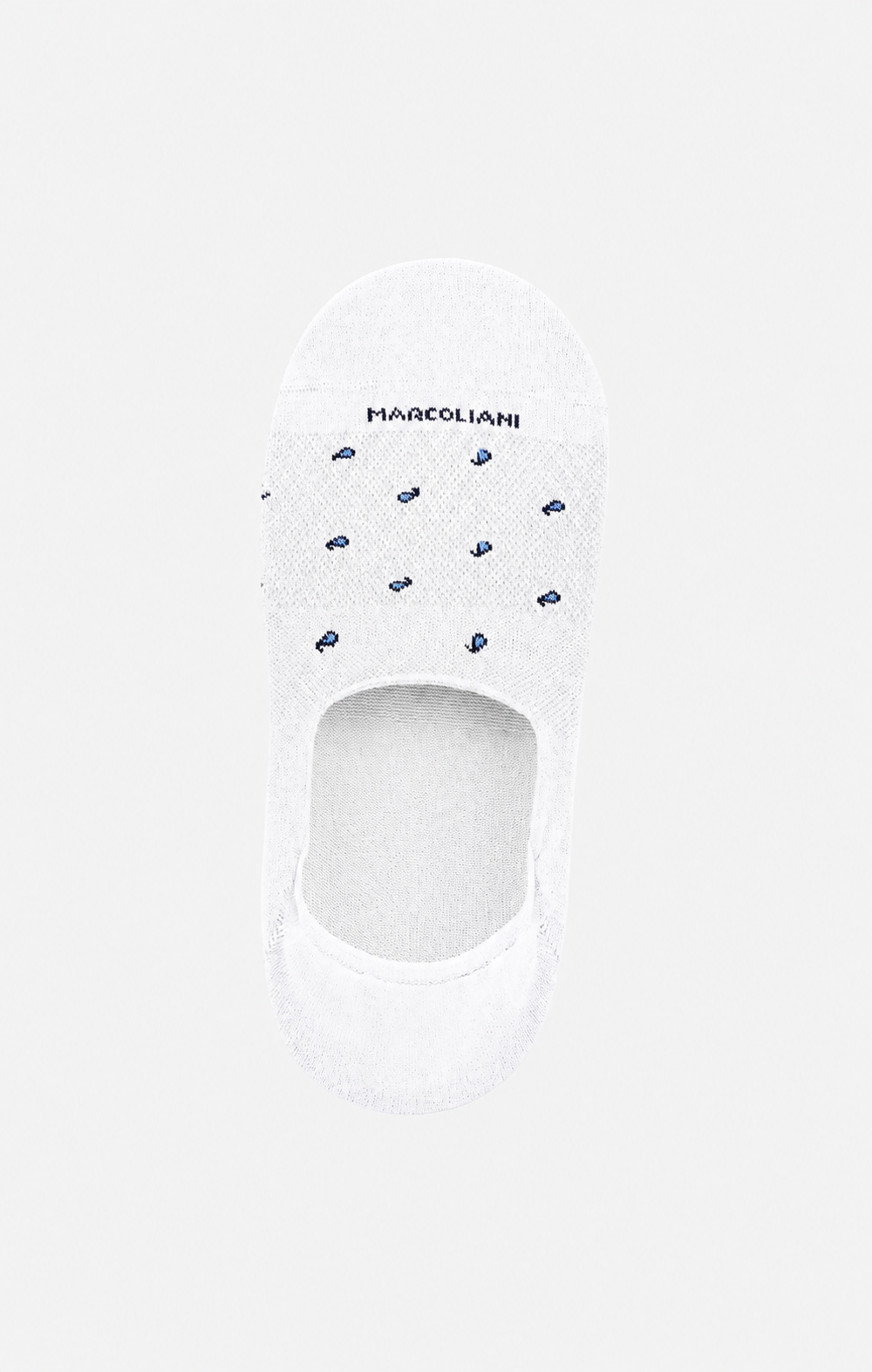 Calze fantasmini invisible touch white