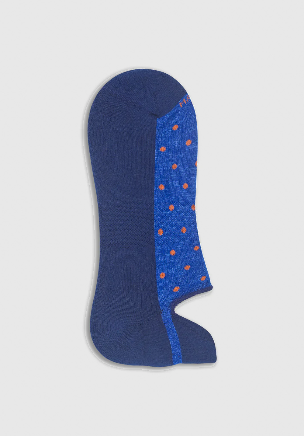 Calze fantasmini  invisible sneaker blue orange